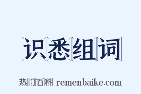 识悉组词是什么意思的图片
